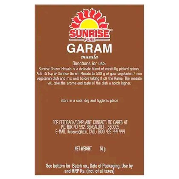 Sunrise Garam Masala - 50g