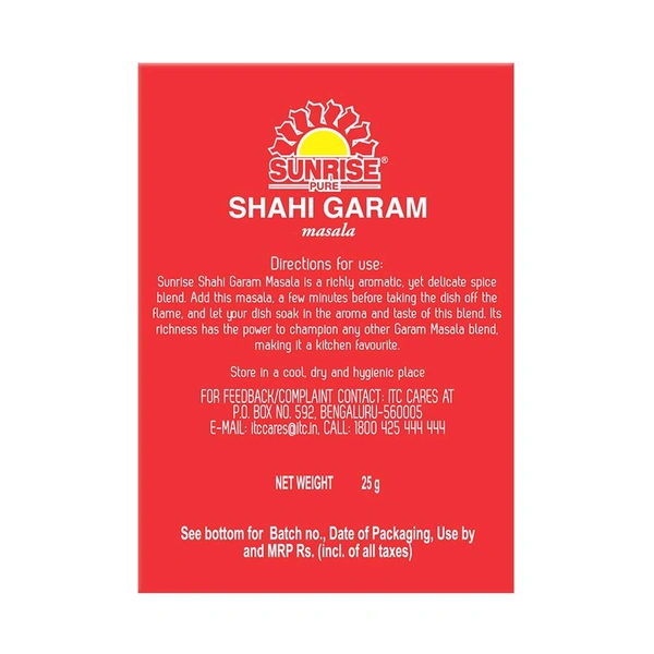 Sunrise Sahi Garam Masala - 50g