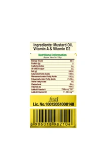 Soloni Kachi Ghani Mustard Oil - 1l-910g