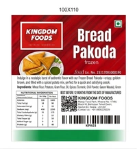 Kingodm Foods Bread Pakoda (Frozen) (70 Gm/Pc) – 1 Kg