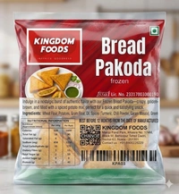 Kingodm Foods Bread Pakoda (Frozen) (70 Gm/Pc) – 1 Kg