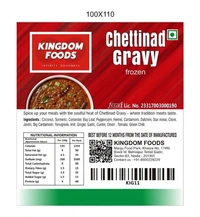 Kingodm Foods Chettinad Gravy (Frozen) – 1 Kg