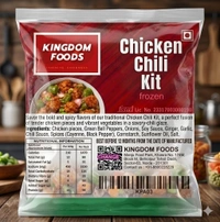 Kingodm Foods Chicken Chili Kit (Frozen) (330 Gm) – Pack of 3 Pieces, 1 Kg