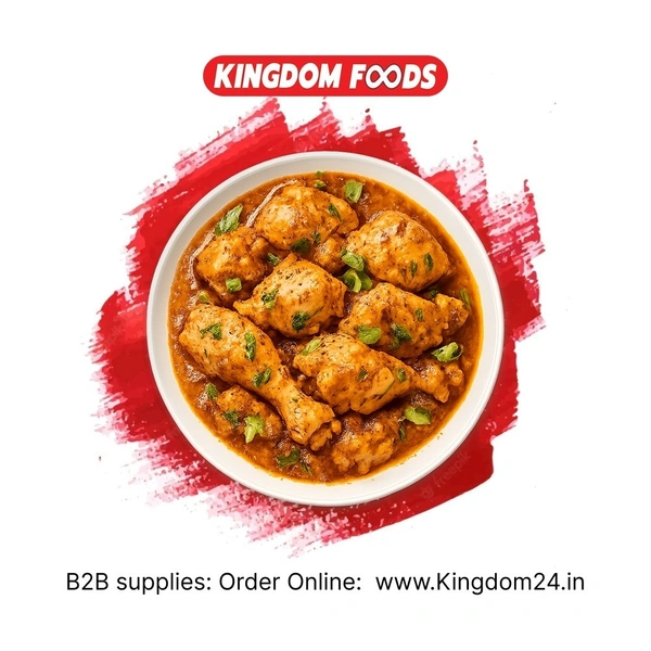 Kingodm Foods Chicken Curry with Protein (Non Frozen) – 280 Gm/Pc