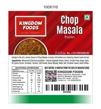 Kingodm Foods Chop Masala (Frozen) – 1 Kg