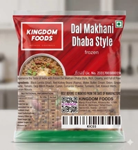 Kingodm Foods Dal Makhani Dhaba Style (Frozen) –1Kg/ Pack