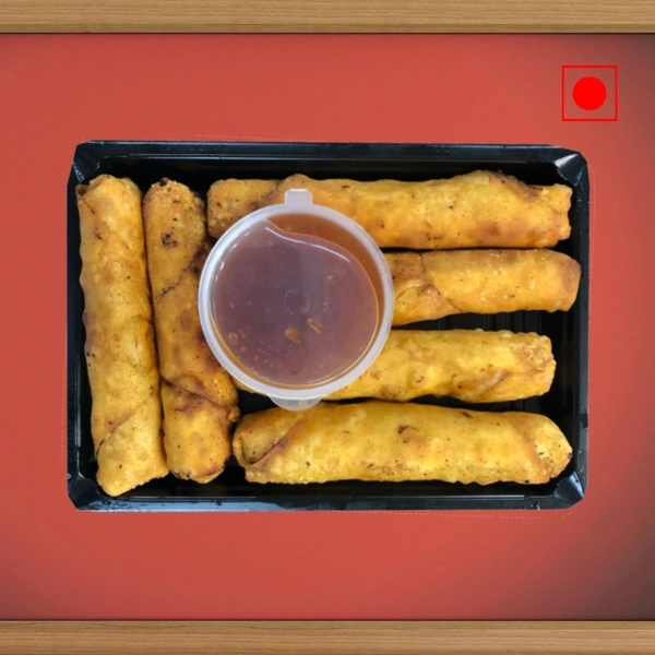 Kingodm Foods Desi Chicken Spring Rolls (Frozen) (100 Gram/Pc) – 10 Pieces/ Pack