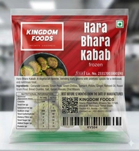 Kingodm Foods Harabhara Kabab (Frozen) (40 Gram/Pc) – 1Kg/ Pack