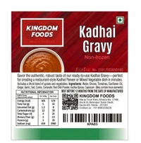 Kingodm Foods Kadhai Gravy (Non Frozen) – 1 Kg/Pc