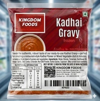 Kingodm Foods Kadhai Gravy (Frozen) – 1 Kg