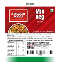 Kingodm Foods Mix Veg (Frozen) – 1 Kg