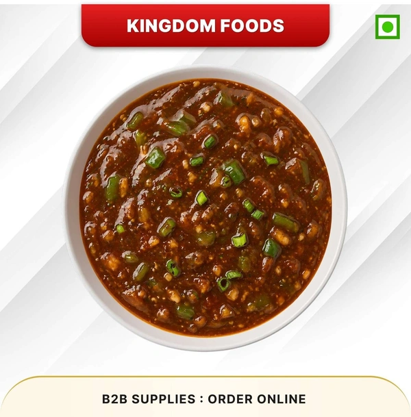 Kingodm Foods Manchurian Sauce (Frozen) – 1 Kg