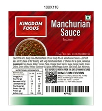 Kingodm Foods Manchurian Sauce (Frozen) – 1Kg/ Pack