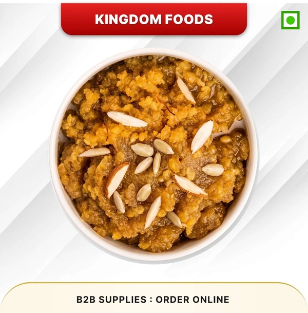 Kingodm Foods Moong Dal Halwa (Frozen) – 1 Kg