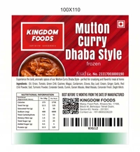 Kingodm Foods Mutton Curry (Dhaba Style) (Frozen) – 1 Kg