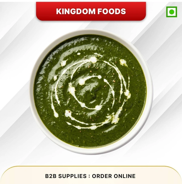 Kingodm Foods Palak Gravy (Non Frozen) – 1 Kg/Pc
