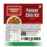 Kingodm Foods Paneer Chili Kit (Frozen) (330 Gm) – Pack of 3 Pieces, 1 Kg