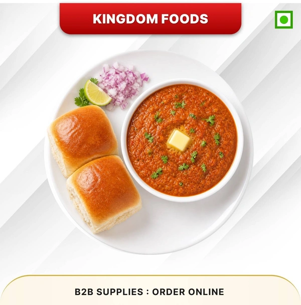 Kingodm Foods Pav Bhaji (Non Frozen) – 300 Gm/Pc