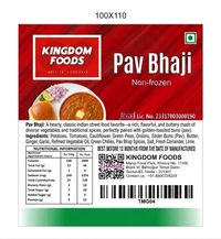 Kingodm Foods Pav Bhaji (Non Frozen) – 300 Gm/Pc