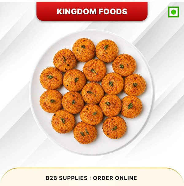 Kingodm Foods Podi Idli (12 Gm/Pc) (Frozen)– 1 Kg