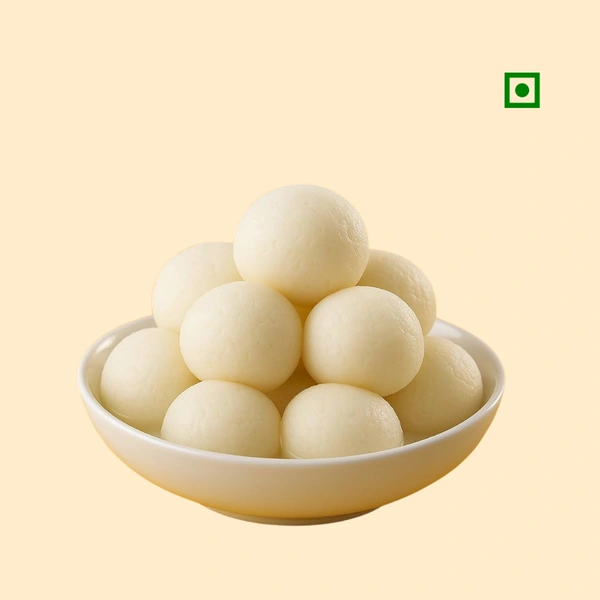 Kingodm Foods Rasgulla (40 Gm/Pc) (Frozen) – 1 Kg
