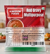 Kingodm Foods Red Gravy Multipurpose (Non Frozen) – 1 Kg/Pc