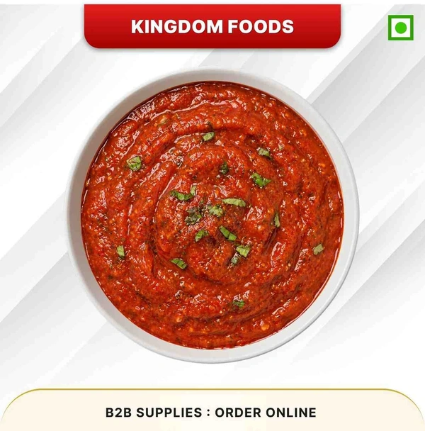 Kingodm Foods Red Pasta Sauce (Frozen) – 1Kg/ Pack