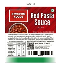 Kingodm Foods Red Pasta Sauce (Frozen) – 1Kg/ Pack