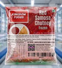 Kingodm Foods Red Samosa Chutney (Frozen) – 1 Kg