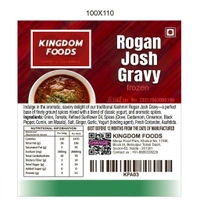 Kingodm Foods Rogan Josh Gravy (Frozen) – 1 Kg