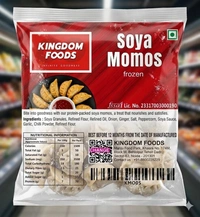 Kingodm Foods Soya Momos (Frozen) (30 Gm/Pc) – Handcrafted, 33 Pcs