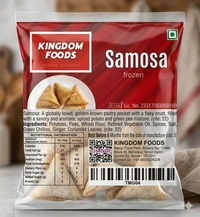 Kingodm Foods Samosa (Frozen) (70 Gm/Pc) – 1 Kg
