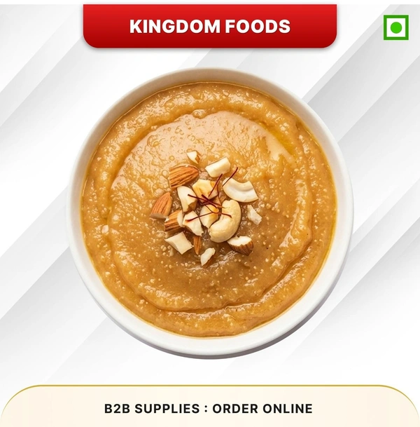 Kingodm Foods Sooji Ka Halwa (Frozen) – 1 Kg