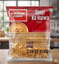 Kingodm Foods Sooji Ka Halwa (Frozen) – 1 Kg