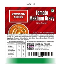 Kingodm Foods Tomato Makhani Gravy (Non Frozen) – 1 Kg/Pc