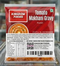 Kingodm Foods Tomato Makhani Gravy (Frozen) – 1 Kg
