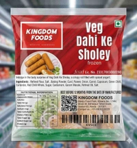 Kingodm Foods Dahi Kay Sholay (Frozen) (100 Gram/Pc) – 1Kg/ Pack