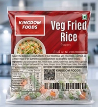 Kingodm Foods Veg Fried Rice (Frozen) – 1 Kg