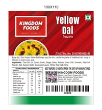Kingodm Foods Yellow Dal (Frozen) – 1 Kg