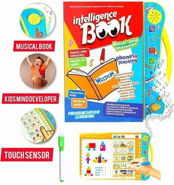 Interactive Children Book -Musical English Educational Learning Book
