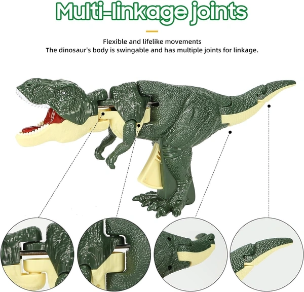 Roaring Dinosaur Gun with Sound Music & Movements - Parsley