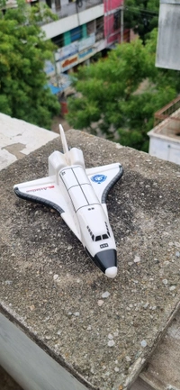 Space Shuttle Replica - FRICTION POWERED