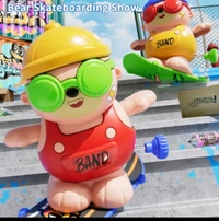 Skateboarding Bear - Wind Up