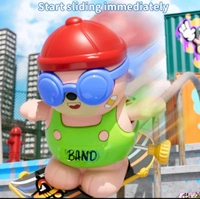 Skateboarding Bear - Wind Up