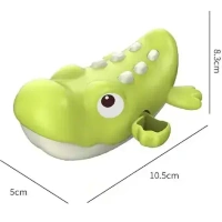 3Pcs Swimming Crocodile Bath Toy (Assorted Colours)