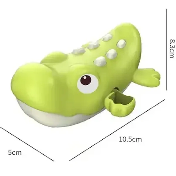 3Pcs Swimming Crocodile Bath Toy (Assorted Colours)