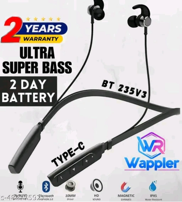 Neckband Premium Quality Pear 2 Years Warranty 