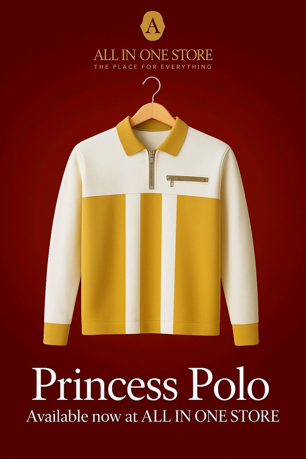 ✨👑 Step into Royal Style! 👑✨
Our Princess Polo is not just fashion, it’s a statement. 💛