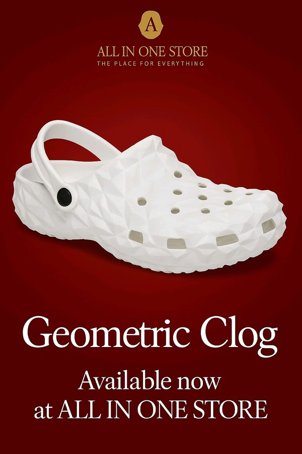 Your Perfect Everyday Comfort – Geometric Clog
