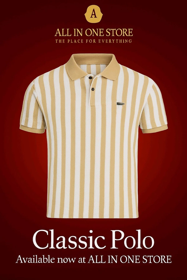 Classic Polo T-Shirt Half Sleeves For Men